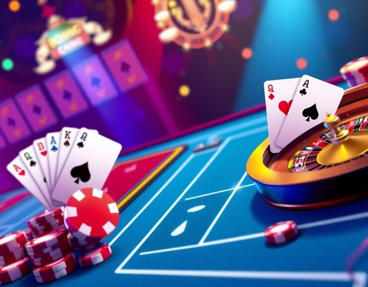 Payout chart display on live table